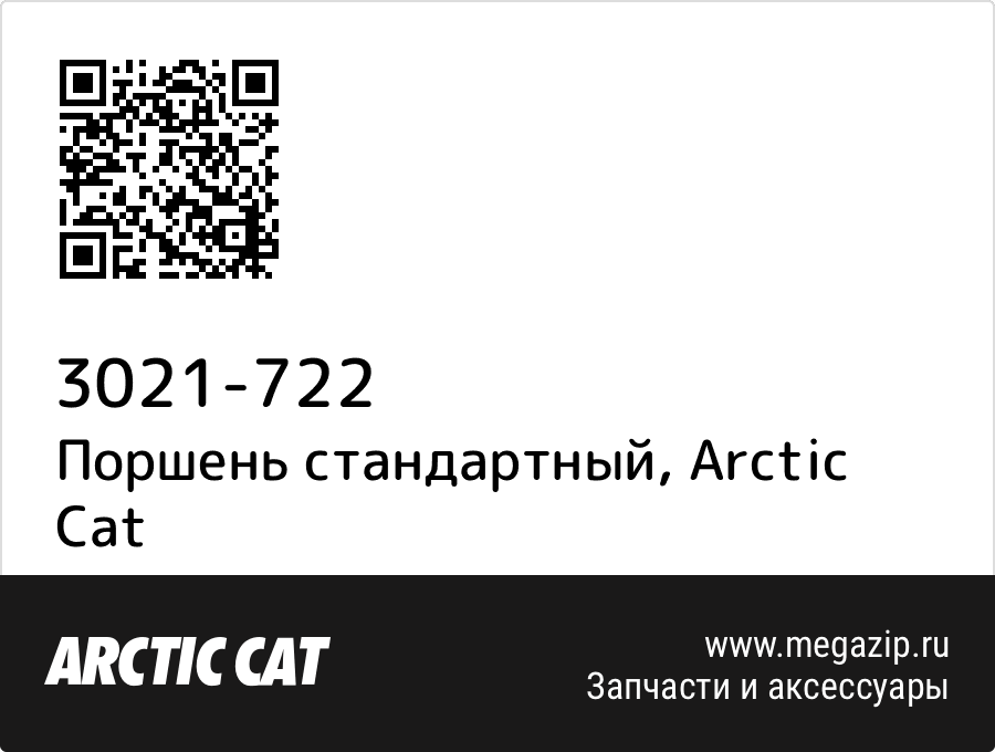 

Поршень стандартный Arctic Cat 3021-722