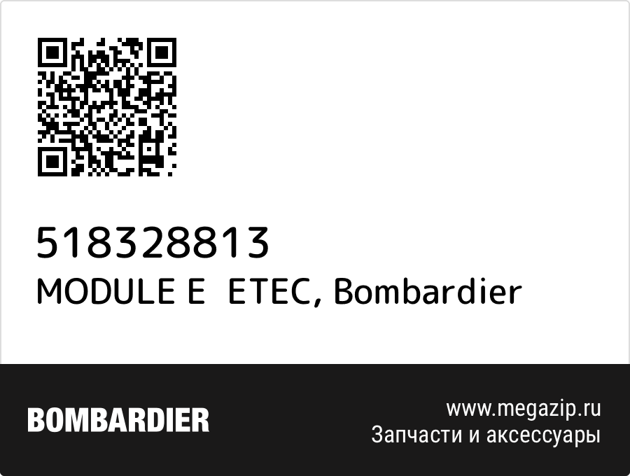 

MODULE E ETEC Bombardier 518328813