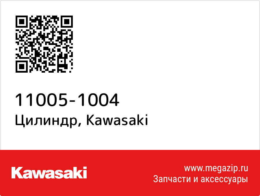 

Цилиндр Kawasaki 11005-1004