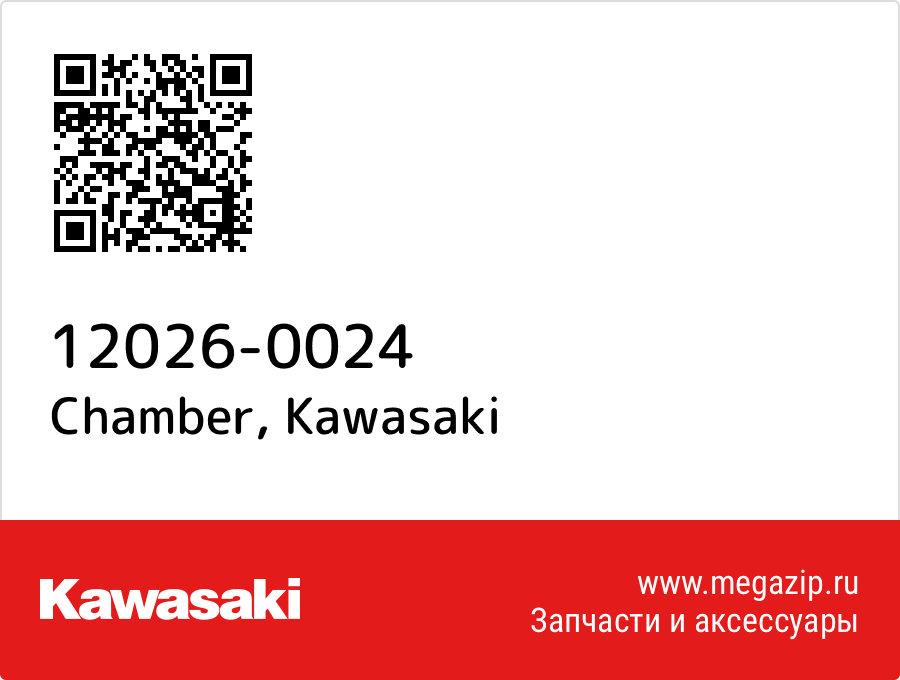 

Chamber Kawasaki 12026-0024