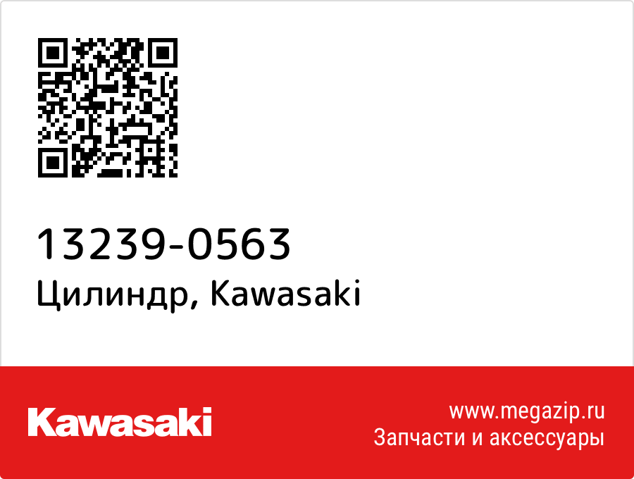 

Цилиндр Kawasaki 13239-0563