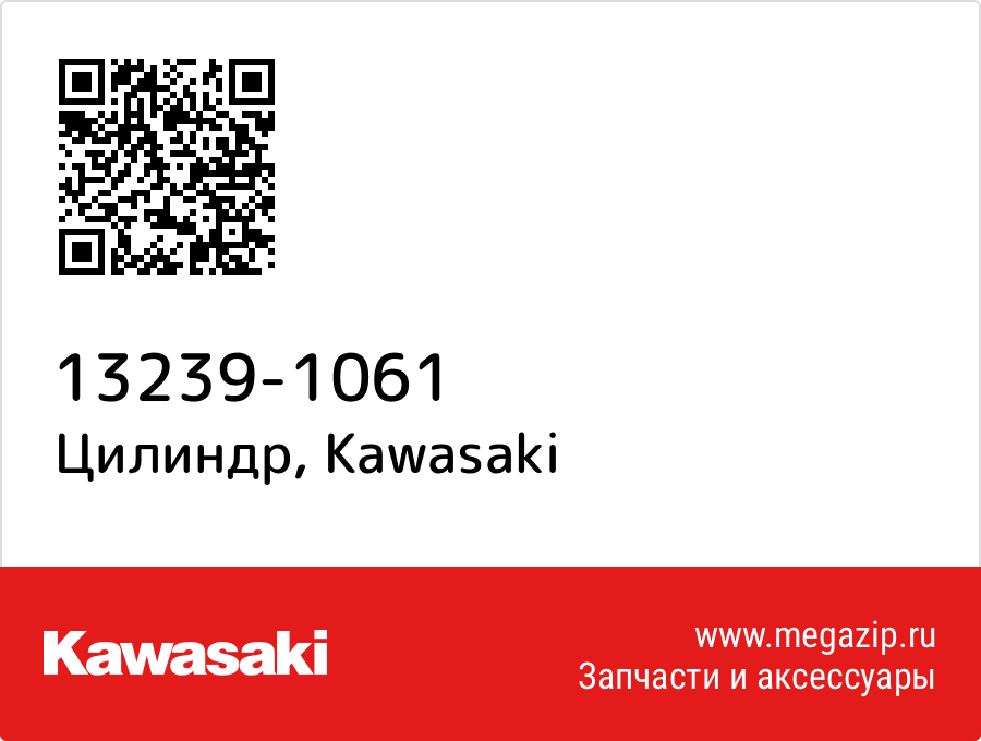 

Цилиндр Kawasaki 13239-1061