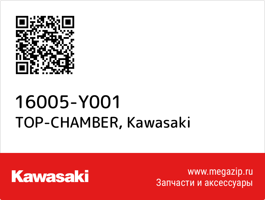 

TOP-CHAMBER Kawasaki 16005-Y001