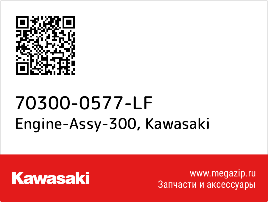 

Engine-Assy-300 Kawasaki 70300-0577-LF