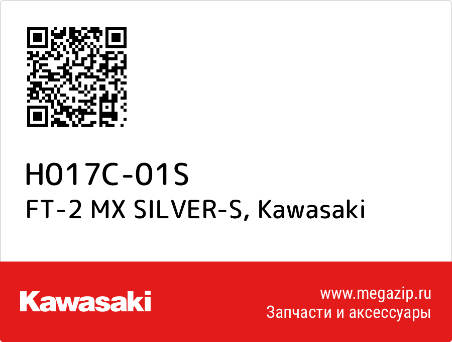 

FT-2 MX SILVER-S Kawasaki H017C-01S