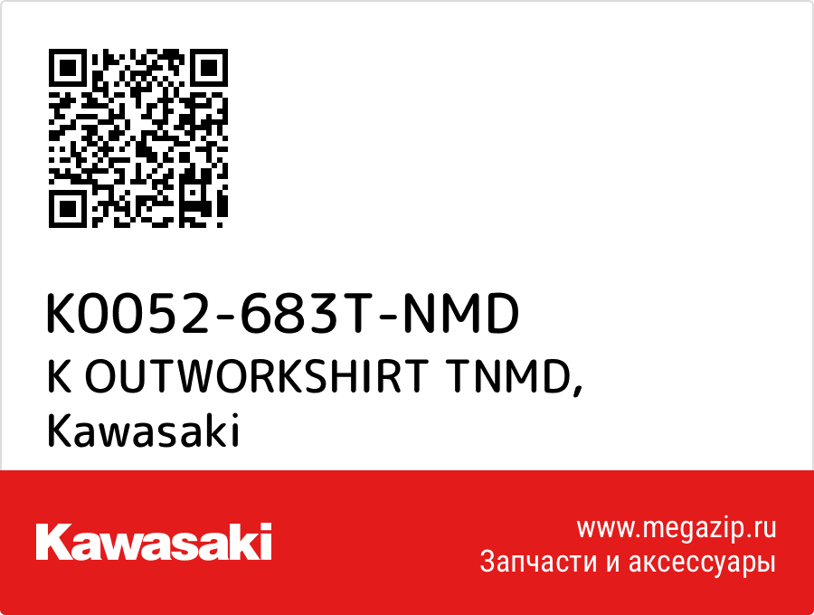 

K OUTWORKSHIRT TNMD Kawasaki K0052-683T-NMD