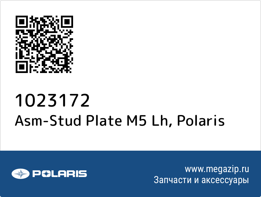 

Asm-Stud Plate M5 Lh Polaris 1023172