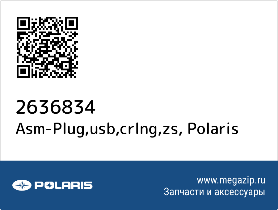 

Asm-Plug,usb,crlng,zs Polaris 2636834