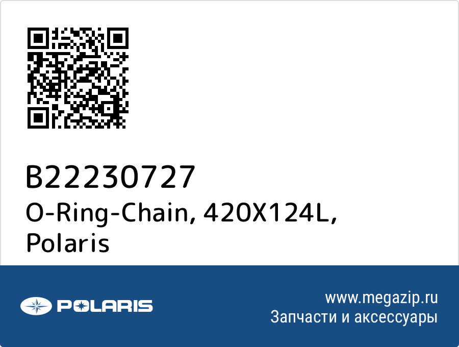 

O-Ring-Chain, 420X124L Polaris B22230727