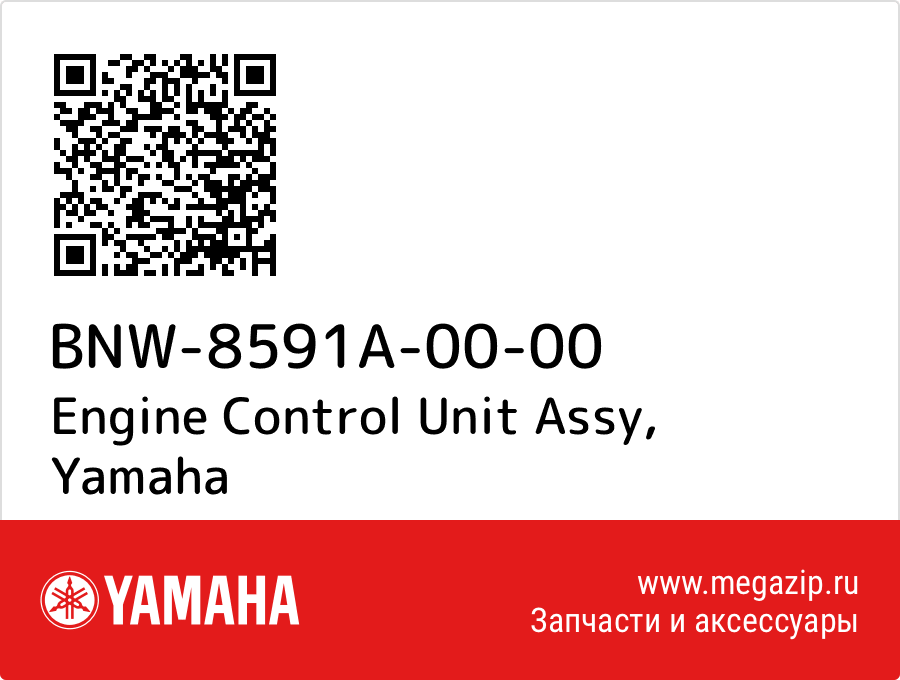 

Engine Control Unit Assy Yamaha BNW-8591A-00-00